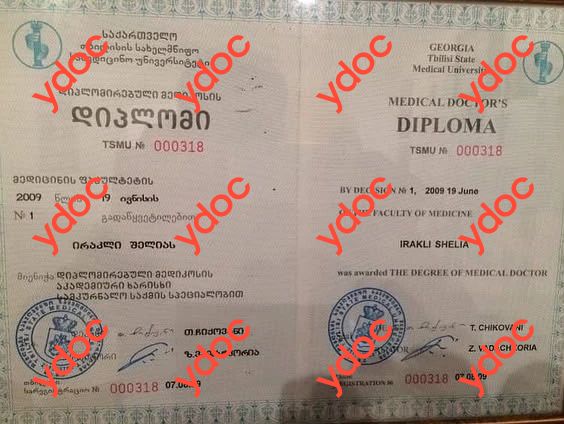 Документы и фотографии - Иракли Ш. М.